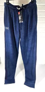 UA Under Armour Men's Fleece Jogger Pants Loose Blue Sweatpants 1320752 Size XXL - Picture 1 of 6