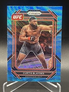 2023 Prizm UFC Base Vertical Blue Wave #135 Curtis Blaydes - Heavyweight