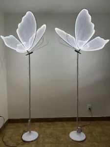 2PCS Butterfly Ceiling Lamp Floor Lamp for Creating a Romantic Party Atmosphere - Picture 1 of 13