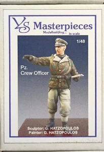 MODELLISMO - German Pz Crew Officer WWII- Masterpieces 1/48 - Imagen 1 de 1
