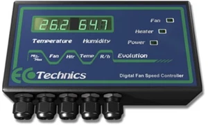 Ecotechnics Evolution Digital Fan Speed Controller Temperature Humidity Control - Picture 1 of 2
