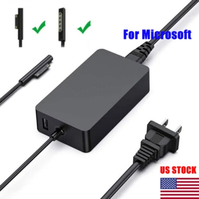 Adaptador CA carregador para Microsoft Surface Pro 1/2/3/4/5/6/7/8/X/RT fonte de alimentação - Imagem 1 de 4