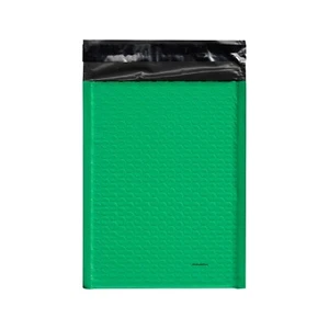 #0 ( GREEN ) Poly Bubble Mailers Envelopes Bags 6x10 Extra Wide CD DVD 6.5x9 - Picture 1 of 3