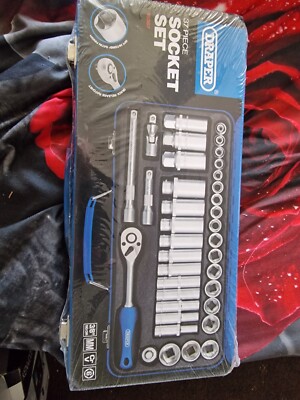 Draper Metric Socket Set, 3/8 Sq. Dr. (37 Pie...