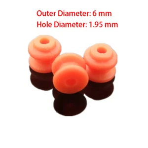 Plastic Pulley Belt Band Wheels Dia. 6mm Hole 2mm RC Car Toy Model Parts Orange - Picture 1 of 6