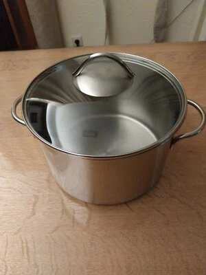 Fissler großer Kochtopf mit Glasdeckel ca.5,5 Liter-24cm-auch für Induktionsherd - Bild 1 von 4