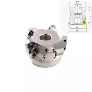 Cortador de fresado rugido de alta alimentación AJX dia 80 mm para inserto Mitsubishi JDMW140520 - Imagen 1 de 8