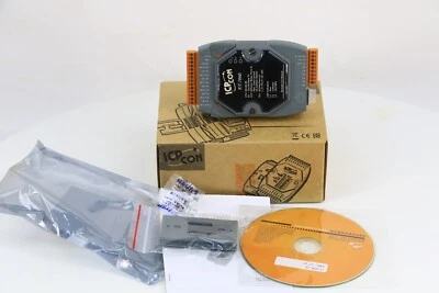 ICP DAS ET-7060 CR ETHERNET I/O MODULE W/ 6-CH DI, 6-CH POWER RELAY  ( AT24D) - Image 1 of 4