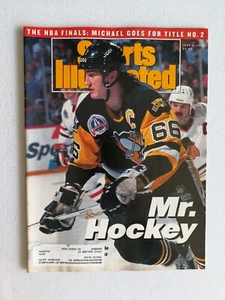 Sports Illustrated Magazine June 8, 1992 Mario Lemieux - Larry Holmes - JH - Picture 1 of 2