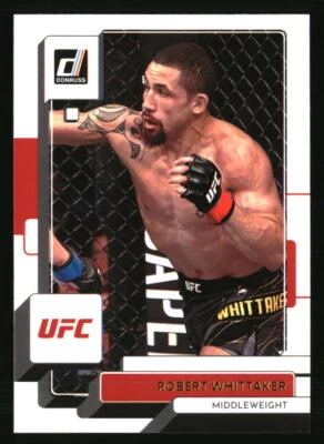 Robert Whittaker 2023 Donruss UFC #187 MMA Card - Image 1 of 2