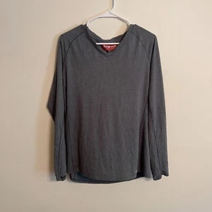 Simms Camicia da Sole Donna Leggera Manica Lunga Pesca Scollo V Taglia XL Grigio - Foto 1 di 7
