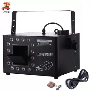 1500W Low Profile Hazer Haze Smoke Machine DMX Theater DJ Party Stage Effect NEW - Picture 1 of 24