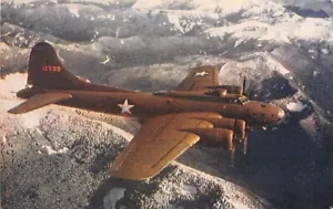 Postkarte Luftfahrt: Zweiter Weltkrieg Fliegende Festung Boeing B-17, Langstreckenbomber - Bild 1 von 2