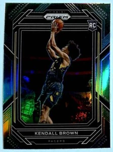 2022-23 Panini Prizm Kendall Brown RC #225 Silver Prizm Pacers - Imagen 1 de 2
