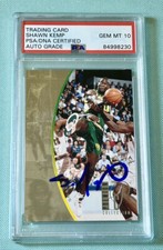Shawn Kemp 1994-1995 Upper Deck SP Holoviews Signature Autograph PSA/DNA AUTO 10