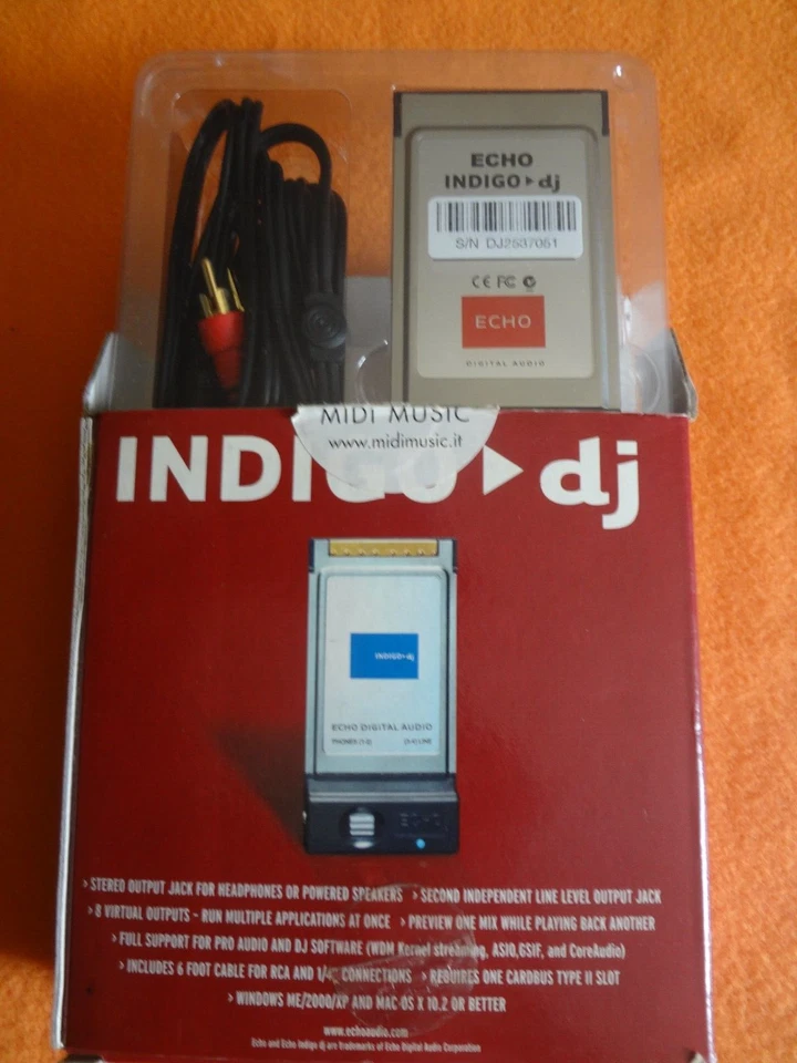 Echo Indigo DJ scheda audio PCMCIA - Image 1 of 1