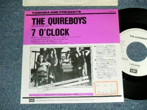 THE QUIREBOYS Japan 1989 PRP-1444 PROMO ONLY 7"45 7 O'CLOCK - Imagen 1 de 6