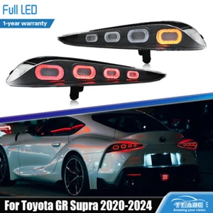 LED Tail Lights For Toyota GR Supra A90/A91 MK5 2020-2024 Sequential Rear Lamp - Picture 1 of 19