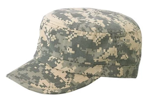 Enzyme Washed Camouflage Military Castro Cap-digital camo - Picture 1 of 1