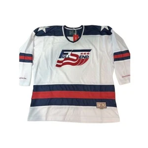 Full Send Nelk Jungen All-American Hockey Trikot bestickte Details Herren Medium - Bild 1 von 9