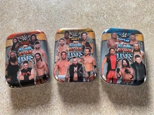 WWE Slam Attax Live Mini Tin Trading Card Game 2018 x 3, gebraucht/top - Bild 1 von 2