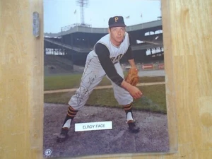 Elroy Face Autographed 8" x 10" Photo Pittsburgh Pirates - Picture 1 of 3