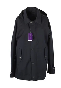 Abrigo de lluvia con capucha azul Ralph Lauren etiqueta púrpura talla 52 IT/42R EE. UU. nuevo Wi... - Imagen 1 de 6