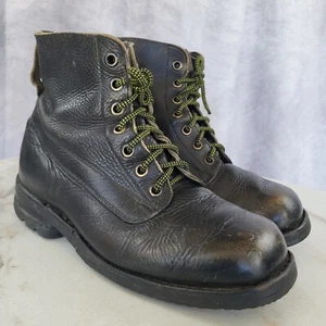 Vintage Tretorn 1982 Distressed & Refreshed Swedish Military Boots Men's 9 - Picture 1 of 21