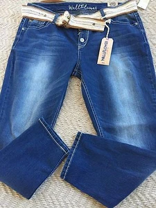 Wall Flower Junior  The Legendary Fit  Ankle Skinny Jeans Size 1, Blue Wash,NWT - Picture 1 of 7