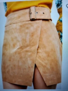 Free People Wildleder wie Minirock Damen 6 - Bild 1 von 5