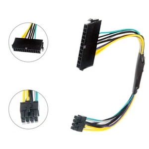 24-8 Pin ATX Power Supply Adapter Cable For Optiplex 3020 7020 9020 26-28CM - Picture 1 of 8