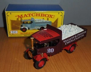 Matchbox Yesteryear Y27 Foden Steam Wagon MICA 20th UK Maroon Body Code 2 - Picture 1 of 3