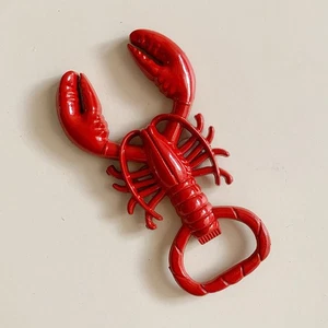 Lobster 3D Metal Refrigerator Fridge Magnet Bottle Opener Home Kitchen Decor - Picture 1 of 5