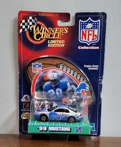 Lions 1999 Ford Mustang Winners Circle #20 Barry Sanders NFL 1/64 Die cast - Picture 1 of 5