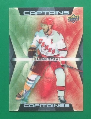 JAMIE BENN/JORDAN STAAL 2023-24 UD TIM HORTONS CAPTAINS INSERT C-13 - Image 1 of 2