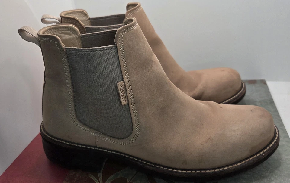 KEEN Women’s Size 9.5 M Oregon City Chelsea Boots Gaucho/Toasted Coconut 1023759 - Image 1 of 4