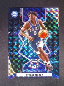 2021-22 Panini Mosaic Tyrese Maxey #49 Genesis SSP - Picture 1 of 3