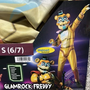 Disfraz de Halloween Five Nights at Freddy’s Glamrock Freddy para niños S (6/7) - Imagen 1 de 8