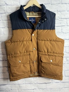 Chaleco acolchado Old Navy 94 marrón marino para hombre grande senderismo al aire libre - Imagen 1 de 15