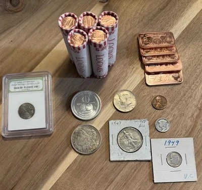 silver, coin bundle starter pack  - Image 1 of 4