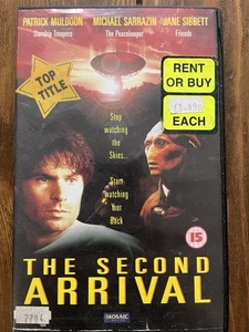 The Second Arrival (VHS, 1998) BIG BOX EX-RENTAL VHS VIDEOTAPE. MOSIAC MOVIES - Picture 1 of 7