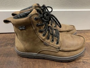 Botas LEMS Boulder para Hombres Talla 6.5 Botas Cuero Umber Resistente a la intemperie Impermeables Senderismo - Imagen 1 de 10