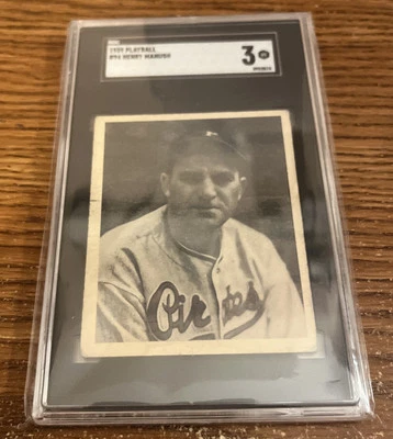 1939 Playball Henry Manush #94 SGC 3 - Image 1 of 2
