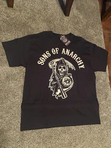 Official FX Sons of Anarchy Motorcycle Reaper Crew T Shirt Men’s XL - Picture 1 of 3