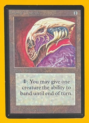 MTG HELM OF CHATZUK Beta (OldManMTG 012-085) - Image 1 of 4