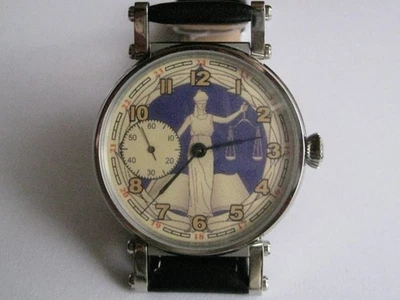 MARRIAGE Vintage WristWatch  Justice 3602 18J  Converted Pocket Watch USSR - Image 1 of 4