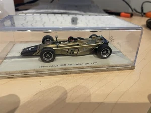 Spark 1/43 scale - Team Lotus 56B No5 Italian GP 1971 - Emerson Fittapaldi- RARE - Picture 1 of 11