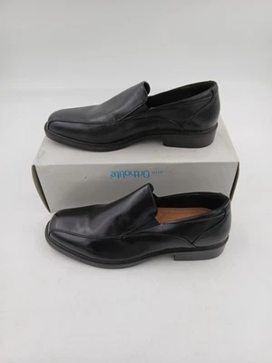 Туфли мужские Craft & Barrow размер 11 черные CBPERRY без шнуровки ортолитовое платье комфорт - Изображение 1 из 4