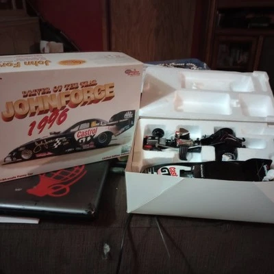 John Force Driver Of The Year 1996 Action Diecast 1/24  Scale Funny Car In Box - Image 1 of 3