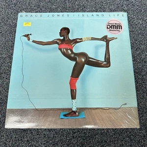 Grace Jones Island Life Goude Island Records 90491-1 USA 1985 LP NM - Picture 1 of 5